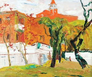 The Beginning Of Spring — Luo Erchun, Post-impressionism