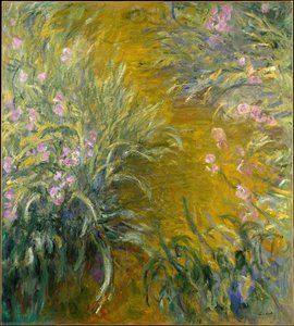 El Camino Entre Los Lirios — Claude Monet