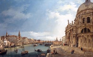 Entrance To The Grand Canal: Looking East — Canaletto
