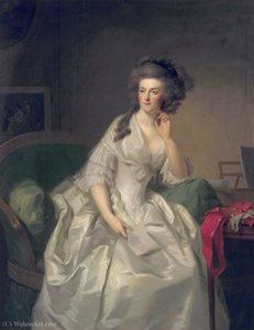 Portrait Of Wilhelmina Of Prussia — Johann Friedrich August Tischbein