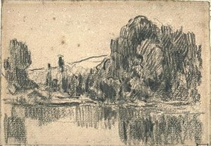 Study Of A Calm River — Maximilien Luce