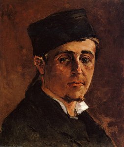 Man With A Toque — Eugène Henri Paul Gauguin, Impressionistic Style