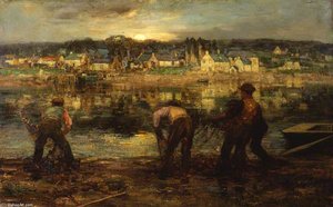 Salmon Fishers On The Dee At Kirkcudbright — William Stewart Macgeorge