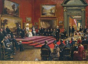 The Opening Of The Modern Foreign And Sargent Galleries At The Tate Gallery — Sir John Lavery