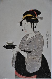 Portrait Of Naniwaya Okita — Kitagawa Utamaro