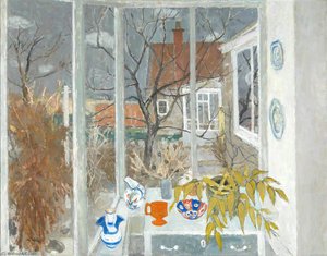 The Garden In Winter — Sir William George Gillies