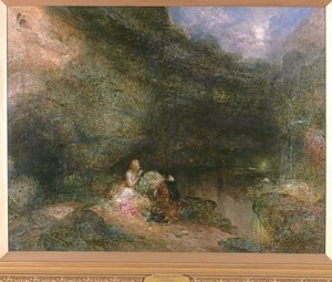 Scene From The Tempest — Alfred Joseph Woolmer