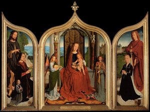 Triptych Of The Sedano Family — Gerard David, Northern Renaissance