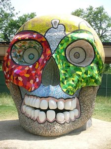 Mosaic skull
