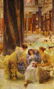 The Baths Of Caracalla — Lourens Alma Tadema