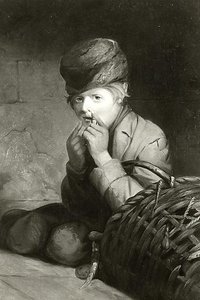 Young Musician, (painting) — David Gilmour Blythe