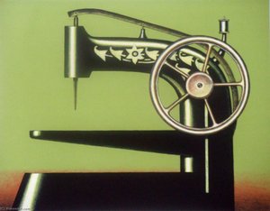 L'impatience Du Sphinx — Konrad Klapheck, Pop Art