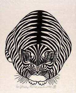 The Cat — Jacques Hnizdovsky