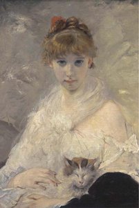 Portrait D'une Jeune Fille — Charles Chaplin