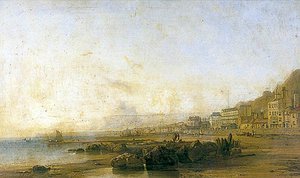 View of Hastings, East Sussex