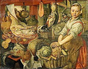 Interieur De Cuisine — Joachim Beuckelaer