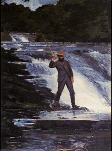 Der Angler — Winslow Homer