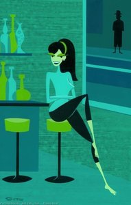 Peeping Trevor — Josh Agle (shag)