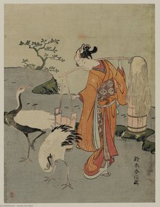Parody Of Lin Heqing (rinnasei) — Suzuki Harunobu