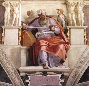 Joel — Michelangelo Buonarroti, High Renaissance