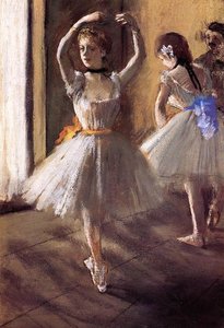 Two Dancers In The Studio (dance School) — Edgar Degas, Impressionism