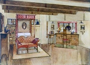 A Bedroom In The Arts ^ Crafts Style