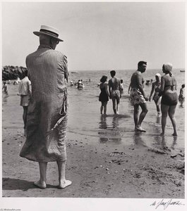 Man With Straw Hat — Nathan Jay Jaffee