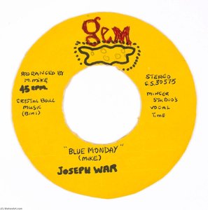 Gem Blue Monday (mike), Joseph War — Mingering Mike
