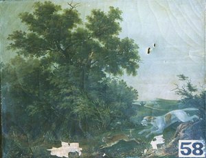 Paysage, Lutte De Vitesse — Babey Théodore