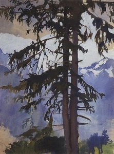 Spruce — Zinaida Serebriakova