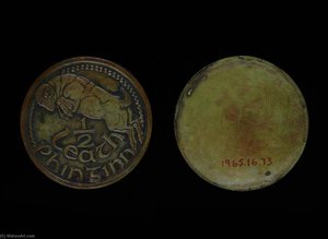 Irish Free State Coinage Design 1 2 Leath Phinsinn — Paul Manship