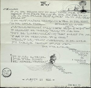 Letter From Frida Kahlo To Alejandro Gómez Arias, August 21, 1926 — Frida Kahlo, Other