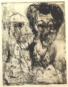 Self-portrait — Ernst Ludwig Kirchner