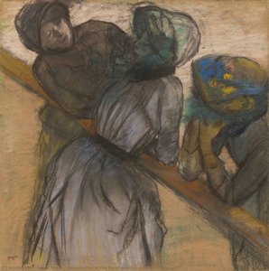 Gespräch Auf Der Rennbahn — Hilaire-germain-edgar Degas