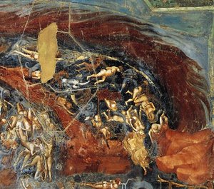 Last Judgment (detail 13) (cappella Scrovegni (arena Chapel), Padua) — Đijoto Di Bondone, Proto-renaissance