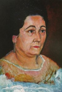 Portrait Of The Artist's Mother, Dofia Felipa Dome Domenech De, Dalh, 1920 — Salvador Dalí, Surrealism