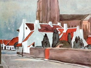 Flemish Village — Luc Tuymans