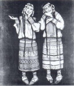 Girls — Nicholas Roerich, Byzantine