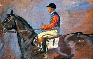 'sun Chariot', Sir Gordon Richards Up — Sir Alfred James Munnings