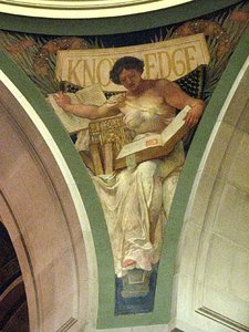 Knowledge, (painting) — Edwin Howlan