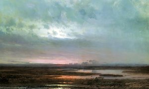 Sundown Over A Marsh — Aleksey Savrasov