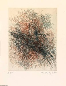 Thicket, From The Portfolio A Genesis — Gabor Peterdi