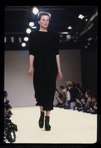 Runway Photograph Of Comme Des Garçons, Spring/summer 1984 Collection — Rei Kawakubo