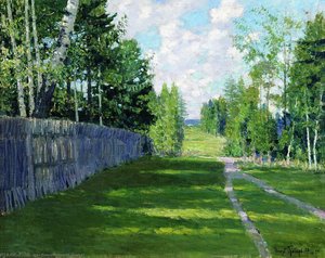Abramtsevo. Wattle — Igor Emmanuilovich Grabar