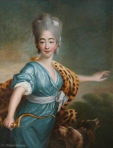 Marie-joséphine-louise De Savoie — François Hubert Drouais