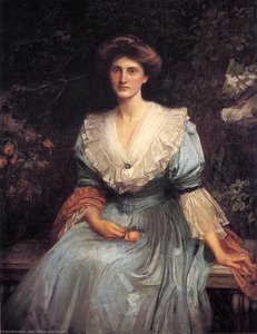 Lady Violet Henderson — John William Waterhouse, Pre-raphaelite Revival