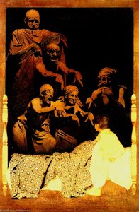 Seein Things At Night — Maxfield Parrish