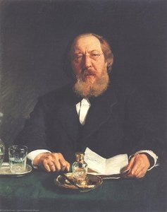 Portrait Of Poet And Slavophile Ivan Sergeyevich Aksakov — Ilya Yefimovich Repin