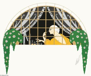 Toilet — Erté