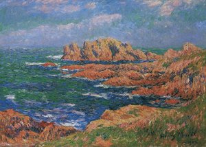 The Rocks At Ouessant — Henri Moret